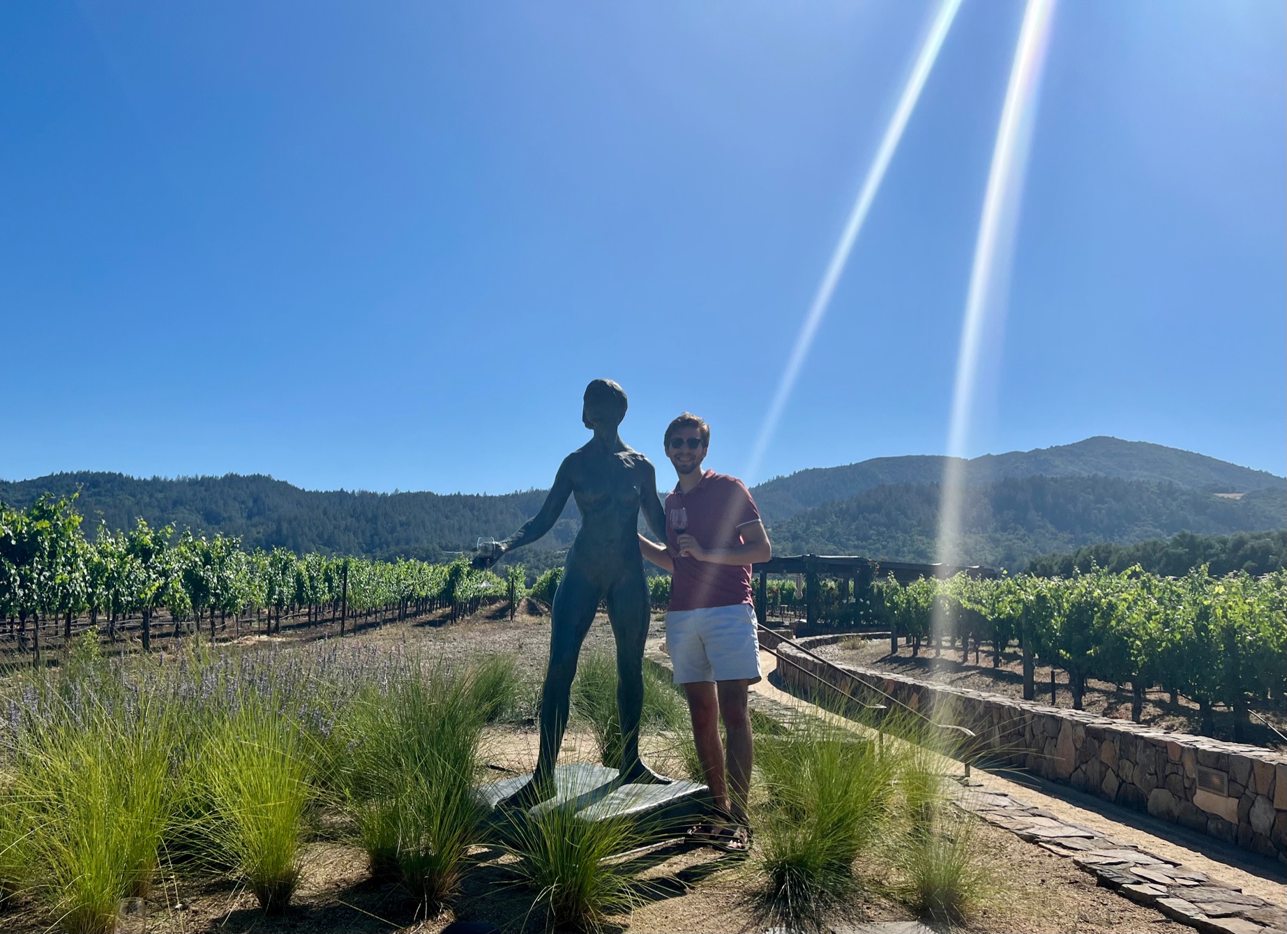 Vacationing in Napa Valley, California